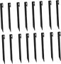 16PCS Tent Stakes Durable Non Ground Nails For Camping Gardening