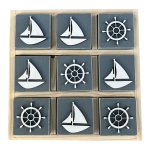 Nautical Wooden Tic Tac Toe