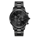 Iconic Chronograph Black Watch 42MM