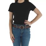 Colours “xx” Leather Belt Blk & Br Dromex