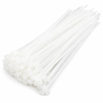 Cable Ties White 4X200MM 50PCS