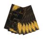 Black And Gold Poly Mailer 25X33CM Gift Courier Clothing Apparel Envelope Bags