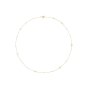 Delicate Kira Pearl Necklace Gold
