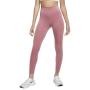 Nike Women's One Tight Desert Mid-rise Leggings - Pink - Large