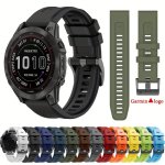 22MM 26MM Silicone Band Strap For Fenix 5X 6X 7X 935 945 S62 MK2I Enduro