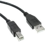 USB Type A Male To USB Type B Male 1.5 M USB2.0 Printer Cable - 1.5M