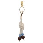 Key Ring With Rope - Footprints