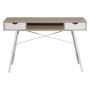 Desk - Rain Series In Oak & White