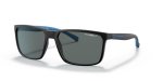 Arnette Stripe- Matte Black Polarized Dark Grey