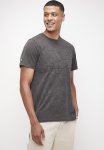Embossed Logo Graphic T-Shirt - Vintage Black