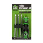 All-in-one Multi Bit Reversible Screwdriver Set - 6 Sizes