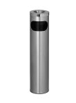 Super Wide Ashtray Litter Pillar With Cut Out – WLP001SS