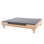 Charlie Dog Bed - Charcoal