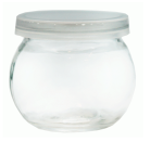 6 Pack Spice Jar With Plastic Snap Op Lid - 6CM H 160ML