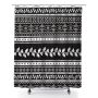 180X180CM Heavy Duty Ethnic Print Bathroom Shower Curtains
