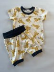 3-4 Y Cheetah Set Black Trim