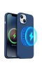 Magnetic Silicone Iphone Case Magsafe-compatible Back Cover For Apple Iphone 14 Pro Max