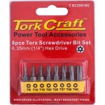 Tork Craft 8PC Torx Security T8 - T40 Insert Bit Set T SC25018C