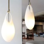 Siroc Frosted Pendant Light