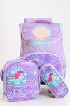 Kids Heavy Duty Trolley Bag Backpack School Bag 3 Piece Set