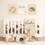 Brown Safari Springbok Cot Bedding Set Safari Springbok Set