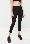 Standard Waist Sport Leggings - Black