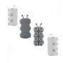 4-PACK Adjustable Shower Head Holder