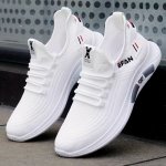 Men's Lace-up Sneakers - Lightweight Breathable Anti-odor Athletic Shoes For Halloween