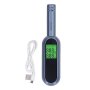 Breath Alcohol Tester With Lcd Display Professional-grade Portable Alcohol Detector With Voice Broadcast And Sound Light Alarm Rechargeable 500MAH B