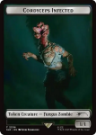 Cordyceps Infected Token 2206 Secret Lair Drop Series - Damaged