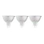 Lexman Light Bulb Glass GU5 Cool White Set Of 3