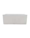 Flat Japi Window Box - Double Walled - Small 57CM Length X 15CM Width X 15CM Height Off-white