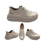 Raya Antique Gold Platform Sneaker