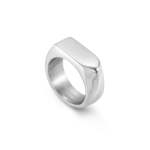 Mens Ring With Engraving Plate - 23