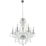 Crystal Chandelier 6 X 40W Ses