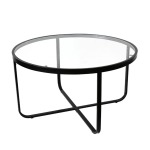 Kate Metal And Glass Coffee Table