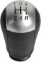 5 Speed Silver Gear Knob For Ford Focus Mondeo Max C-max Galaxy Fiesta