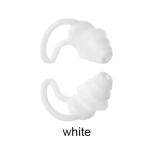 Sharkfin Non-slip Earplugs - White