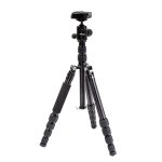 Pro.j Professional Aluminium Travel Tripod 8KG-LOAD BLACK-A401BK