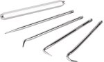 Tork Craft Precision Blade Probe Set 4 Piece Straight Hook 2 X Bend TC4407