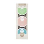 Travel Lite Moisturising Candle Gift Pack - Harmony Rejuvenation & Positivity 3X 55ML