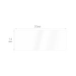 NB108 - - D11 D101 D110 H1S - 14X30MM - 210 Transparent Labels