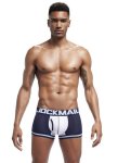 Jockmail Mesh Boxer Navy white