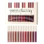 12 Colors Matte Lip Gloss Set Long Lasting Non-stick Liquid Lipstick