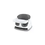 Bright Starts Ingenuity Baby Base 2-IN-1 Booster Feeding And Floor Seat Slate