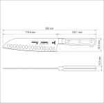 Century Santoku Knife 180MM By Tramontina