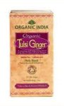 Tulsi Ginger Tea Organic India Stress Relieving Uplifting Caffeine Free Antioxidant RICH100G