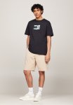 Tommy Hilfiger Tjm Reg Street Sig Flag Tee Ext - Black