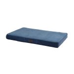 Rogz Lounge Flat Rectangular Bed - Medium Navy