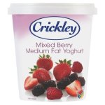 Crickley Medium Fat Mixed Berry Yoghurt Yoghurt 1KG